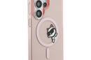 Karl Lagerfeld IML Peekaboo Choupette MagSafe - Etui Samsung Galaxy S26 Ultra (różowy) - zdjęcie 4