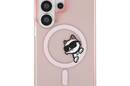 Karl Lagerfeld IML Peekaboo Choupette MagSafe - Etui Samsung Galaxy S26 Ultra (różowy) - zdjęcie 3