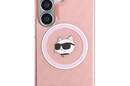 Karl Lagerfeld IML Repeated Choupette MagSafe - Etui Samsung Galaxy S26 (różowy) - zdjęcie 3