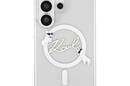 Karl Lagerfeld IML KC Script MagSafe - Etui Samsung Galaxy S26 Ultra (przezroczysty) - zdjęcie 3