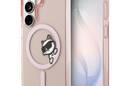 Karl Lagerfeld IML Peekaboo Choupette MagSafe - Etui Samsung Galaxy S26 (różowy) - zdjęcie 1