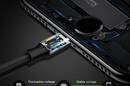 Baseus Rapid - Kabel połączeniowy 3w1, 2 x Lightning + USB + micro USB, 1.2 m (czarny) - zdjęcie 5
