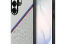 BMW Tricolor Metal Logo MagSafe - Etui Samsung Galaxy S26 Ultra (szary) - zdjęcie 1