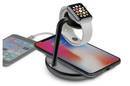 Kanex GoPower Watch Stand – Magnetyczna stacja ładująca do Apple Watch i ładowarka Qi do iPhone (czarny/szary) - zdjęcie 3