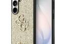 Guess Fixed Glitter Big 4G Metal Logo - Etui Samsung Galaxy S26 (złoty) - zdjęcie 1