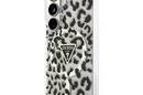 Guess IML Leopard Print Triangle MagSafe - Etui Samsung Galaxy S26 (czarny) - zdjęcie 2