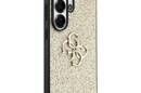 Guess Fixed Glitter Big 4G Metal Logo - Etui Samsung Galaxy S26 Ultra (złoty) - zdjęcie 4