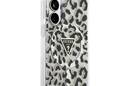 Guess IML Leopard Print Triangle MagSafe - Etui Samsung Galaxy S26 (czarny) - zdjęcie 4
