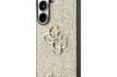 Guess Fixed Glitter Big 4G Metal Logo - Etui Samsung Galaxy S26 (złoty) - zdjęcie 2