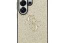 Guess Fixed Glitter Big 4G Metal Logo - Etui Samsung Galaxy S26 Ultra (złoty) - zdjęcie 3