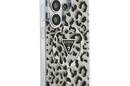 Guess IML Leopard Print Triangle MagSafe - Etui Samsung Galaxy S26 Ultra (czarny) - zdjęcie 4