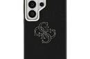 Guess Grained Big 4G Metal Logo - Etui Samsung Galaxy S26 Ultra (czarny) - zdjęcie 3