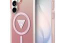 Guess IML Gradient Triangle MagSafe - Etui Samsung Galaxy S26 (różowy) - zdjęcie 1
