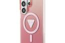Guess IML Gradient Triangle MagSafe - Etui Samsung Galaxy S26 Ultra (różowy) - zdjęcie 2