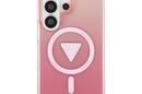 Guess IML Gradient Triangle MagSafe - Etui Samsung Galaxy S26 Ultra (różowy) - zdjęcie 3