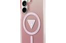 Guess IML Gradient Triangle MagSafe - Etui Samsung Galaxy S26 (różowy) - zdjęcie 2