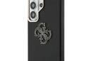 Guess Grained Big 4G Metal Logo - Etui Samsung Galaxy S26 Ultra (czarny) - zdjęcie 2