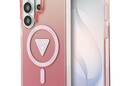 Guess IML Gradient Triangle MagSafe - Etui Samsung Galaxy S26 Ultra (różowy) - zdjęcie 1