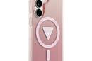 Guess IML Gradient Triangle MagSafe - Etui Samsung Galaxy S26 (różowy) - zdjęcie 4