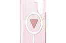Guess IML Gradient Triangle MagSafe - Etui Samsung Galaxy S26 (różowy) - zdjęcie 7