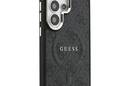 Guess 4G Embossed Ring MagSafe - Etui Samsung Galaxy S26 Ultra (czarny) - zdjęcie 4
