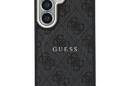 Guess 4G Embossed Ring MagSafe - Etui Samsung Galaxy S26 (czarny) - zdjęcie 3