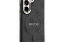 Guess 4G Embossed Ring MagSafe - Etui Samsung Galaxy S26 (czarny) - zdjęcie 4