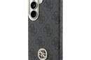 Guess 4G Rhinestone Round Logo MagSafe - Etui Samsung Galaxy S26 (czarny) - zdjęcie 2