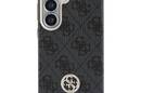 Guess 4G Rhinestone Round Logo MagSafe - Etui Samsung Galaxy S26 (czarny) - zdjęcie 3