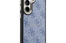 Guess 4G Embossed Ring MagSafe - Etui Samsung Galaxy S26 (niebieski) - zdjęcie 4