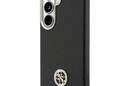 Guess Rhinestone Round Logo MagSafe - Etui Samsung Galaxy S26 (czarny) - zdjęcie 2
