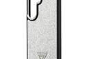Guess Fixed Glitter Triangle MagSafe - Etui Samsung Galaxy S26 (srebrny) - zdjęcie 6