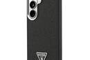 Guess Fixed Glitter Triangle MagSafe - Etui Samsung Galaxy S26 (czarny) - zdjęcie 2