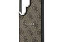 Guess 4G Embossed Ring MagSafe - Etui Samsung Galaxy S26 Ultra (bršzowy) - zdjęcie 6