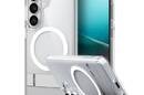 Spigen Ultra Hybrid S Mag MagSafe - Etui do Samsung Galaxy S26 (Clear/White) - zdjęcie 3