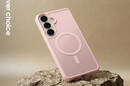 Crong Hybrid Matte Magnetic - Etui MagSafe Samsung Galaxy A37 / A36 (różowy) - zdjęcie 5