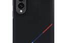 BMW M Leather Perforated Tricolor Stripe Metal Logos MagSafe - Etui Samsung Galaxy Z Fold 8 (czarny) - zdjęcie 2