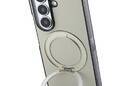 Guess Magnetic Ring Stand Grained Classic Logo MagSafe - Etui Samsung Galaxy Z Fold 8 Ultra (beżowy) - zdjęcie 3