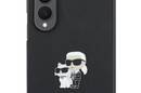 Karl Lagerfeld Saffiano Karl & Choupette Pin - Etui Samsung Galaxy Z Fold 8 (czarny) - zdjęcie 2
