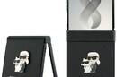 Karl Lagerfeld Karl & Choupette Saffiano Pins - Etui Samsung Galaxy Z Flip 8 (czarny) - zdjęcie 1
