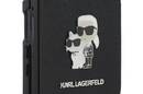 Karl Lagerfeld Karl & Choupette Saffiano Pins - Etui Samsung Galaxy Z Flip 8 (czarny) - zdjęcie 7