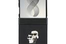 Karl Lagerfeld Karl & Choupette Saffiano Pins - Etui Samsung Galaxy Z Flip 8 (czarny) - zdjęcie 2