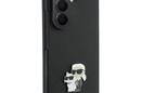 Karl Lagerfeld Saffiano Karl & Choupette Pin - Etui Samsung Galaxy Z Fold 8 Ultra (czarny) - zdjęcie 3