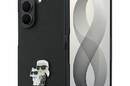 Karl Lagerfeld Saffiano Karl & Choupette Pin - Etui Samsung Galaxy Z Fold 8 Ultra (czarny) - zdjęcie 1