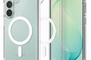 Spigen Ultra Hybrid Mag MagSafe - Etui do Samsung Galaxy S26 FE / S25 FE (Clear / White) - zdjęcie 1