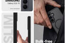 Crong Hybrid Matte Magnetic - Etui MagSafe Samsung Galaxy S26 FE (czarny) - zdjęcie 2