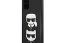 Karl Lagerfeld Embossed Case Karl & Choupette - Etui Samsung Galaxy S20+ - zdjęcie 2