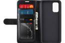 Crong Booklet Wallet - Etui Samsung Galaxy S20 z kieszeniami + funkcja podstawki (czarny) - zdjęcie 2