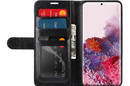 Crong Booklet Wallet - Etui Samsung Galaxy S20+ z kieszeniami + funkcja podstawki (czarny) - zdjęcie 7