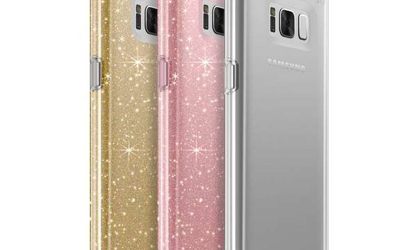 Speck Presidio Clear with Glitter - Etui Samsung Galaxy S8+ (Gold Glitter/Clear) - zdjęcie 5